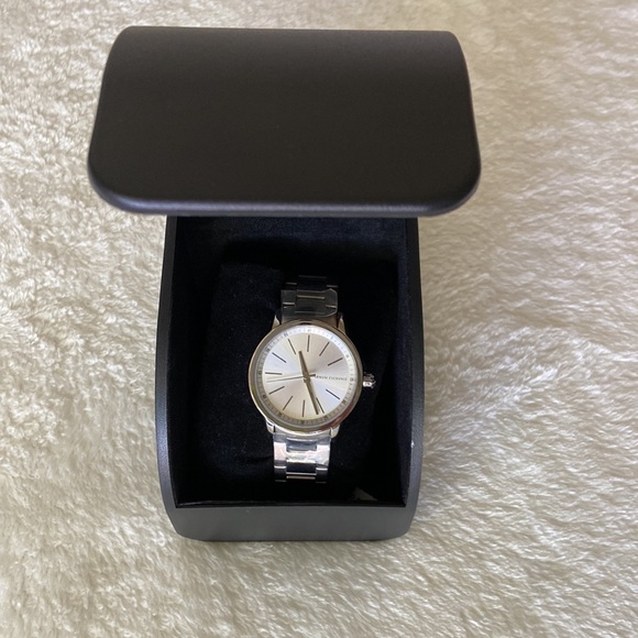 A/X WATCH. Silver. Medium thickness bracelet. Brand new from store.
